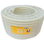 Ống luồn PVC dạng xoắn Ø20mm FRG20W Nanoco chống cháy