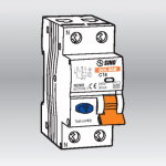 Cầu dao chống rò, quá tải RCBO 2P, 30mA Sino SOL68E