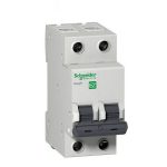 Cầu dao tự động 1Pha 2 tép MCB Schneider Easy9 4.5kA