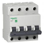 Cầu dao tự động 3Pha 4 tép MCB Schneider Easy9 4.5kA