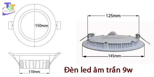 kich thuoc den led am tran