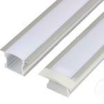 Nẹp nhôm lắp âm dùng cho led dây trong nhà NST-AB2414
