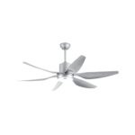Quạt Trần 6 Cánh Màu Bạc NCF5462-SL Nanoco | Mới 2024 Có Đèn LED 3 Chế Độ Sáng