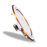 Đèn downlightLED φ110 9W 4000K viền vàng Nanoco NSD094G110