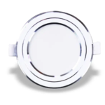 Đèn downlight 3S φ90 9W 6500K viền bạc Nanoco NDL096S90