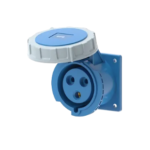 Ổ cắm công nghiệp gắn âm 2P+E 32A IP67 MPE MPN2-3232