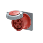 Ổ cắm công nghiệp gắn âm 3P+E 125A IP67 MPE MPN2-3442