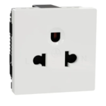 Ổ cắm đơn 3 chấu 16A, size 2S Schneider M3TS426UST_WE