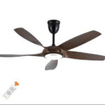Quạt trần trang trí 5 cánh, LED, remote Nanoco NCFD5252L