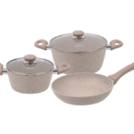 Bộ nồi chảo chống dính, D18-D24, D24, 4mm  NCWS540