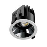 Spotlight AT 12W Ø75 chóa đen 24 độ 3000K Nanoco NSP12WB243