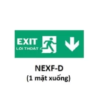 Hình chỉ hướng cho đèn Exit (xuống) Nanoco NEXF-D