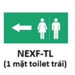 NEXF-TL – Hình chỉ hướng cho đèn Exit (toilet, trái) Nanoco NEXF-TL